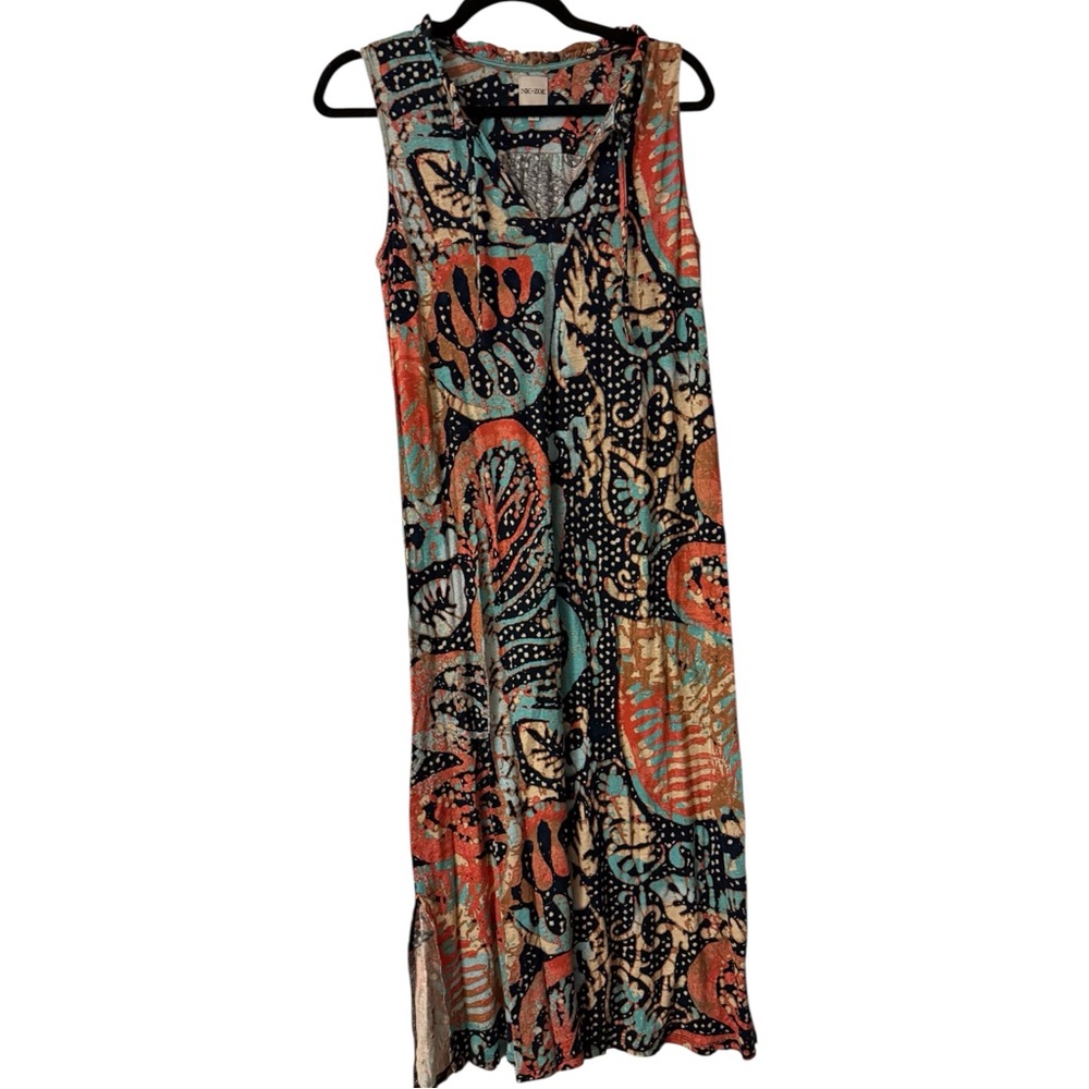 NIC+ZOE Batik Stamp Dress